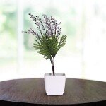 Decorative, Home Office or Gift Wild Artificial Plant with Pot | Flower Pots for Living Room Home Decor | Office Table