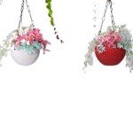 Decorative Hanging Pots with Chain | Home Office or Gift Wild Pot | Flower Hanging Pots for Living Room Home Decor |Hang