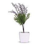 Decorative, Home Office or Gift Wild Artificial Plant with Pot | Flower Pots for Living Room Home Decor | Office Table