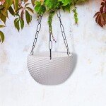 Decorative Hanging Pots with Chain | Home Office or Gift Wild Pot | Flower Hanging Pots for Living Room Home Decor |Hang