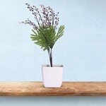 Decorative, Home Office or Gift Wild Artificial Plant with Pot | Flower Pots for Living Room Home Decor | Office Table