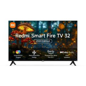 Redmi 138 cm (55 inch) F Series UHD 4K Smart LED Fire TV L55MA-FVIN (Black)