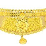 18 CARAT GOLD CHOKAR NECKLACE FOR WOMENS